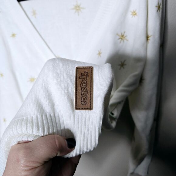 Tipsy Elves Tree Skirt Sweater Large Christmas - Picture 4 of 7